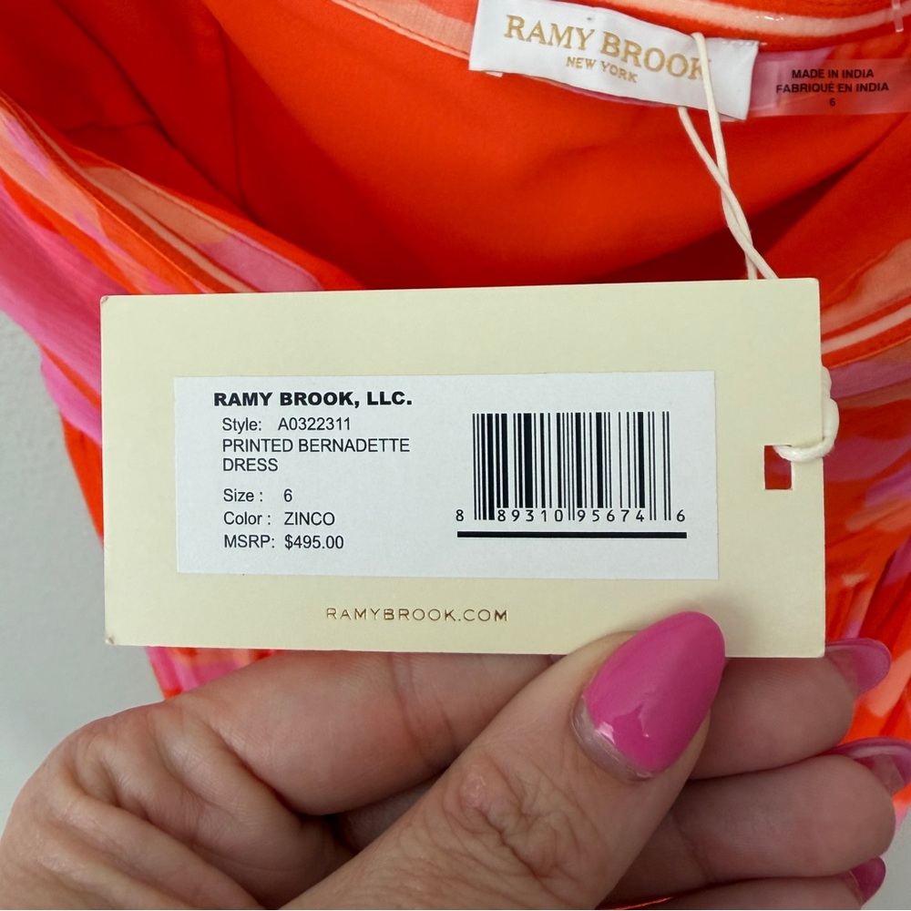 Ramy Brook NWT Strapless Bernadette Dress - Picture 8 of 13